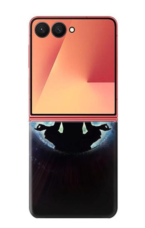 W2527 Yoga Nature Universe Case Cover Custodia e Flip Case per Samsung Galaxy Z Flip 7