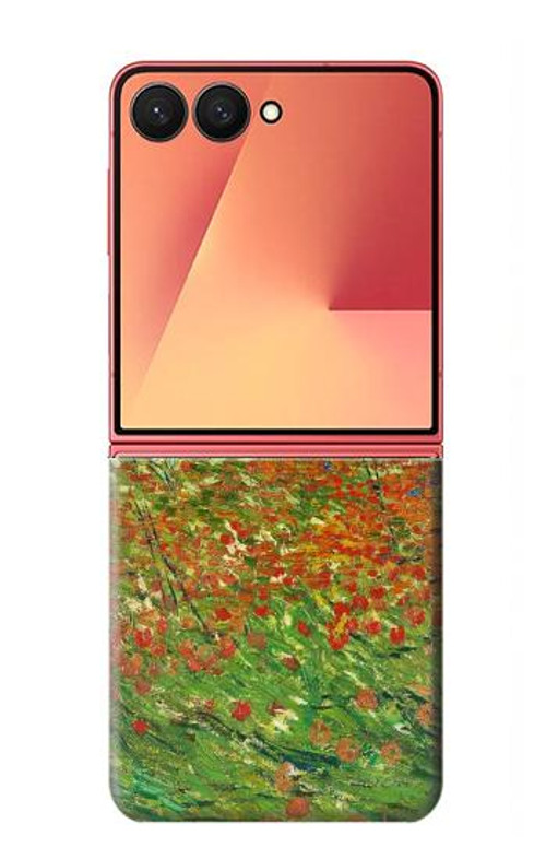 W2681 Field Of Poppies Vincent Van Gogh Case Cover Custodia e Flip Case per Samsung Galaxy Z Flip 7