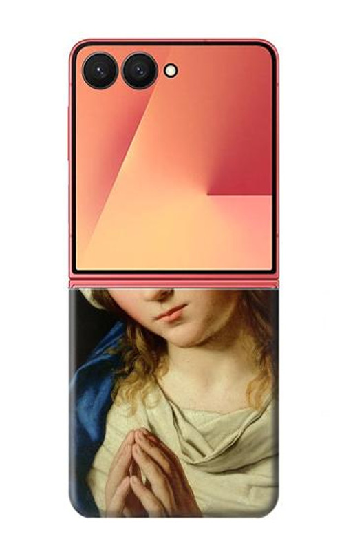 W3476 Virgin Mary Prayer Case Cover Custodia e Flip Case per Samsung Galaxy Z Flip 7
