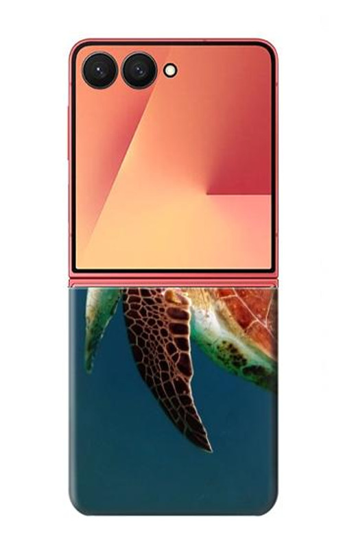 W3899 Sea Turtle Case Cover Custodia e Flip Case per Samsung Galaxy Z Flip 7