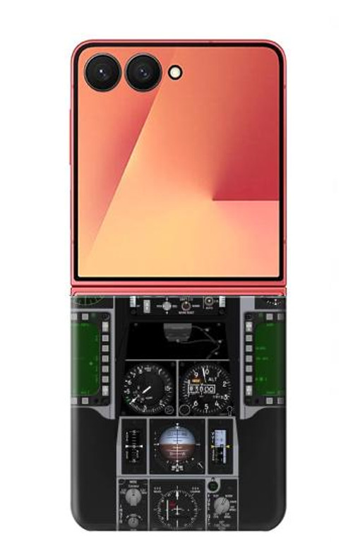 W3933 Fighter Aircraft UFO Case Cover Custodia e Flip Case per Samsung Galaxy Z Flip 7