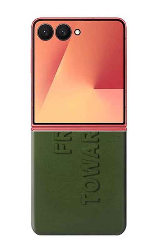 W3936 Front Toward Enermy Case Cover Custodia e Flip Case per Samsung Galaxy Z Flip 7