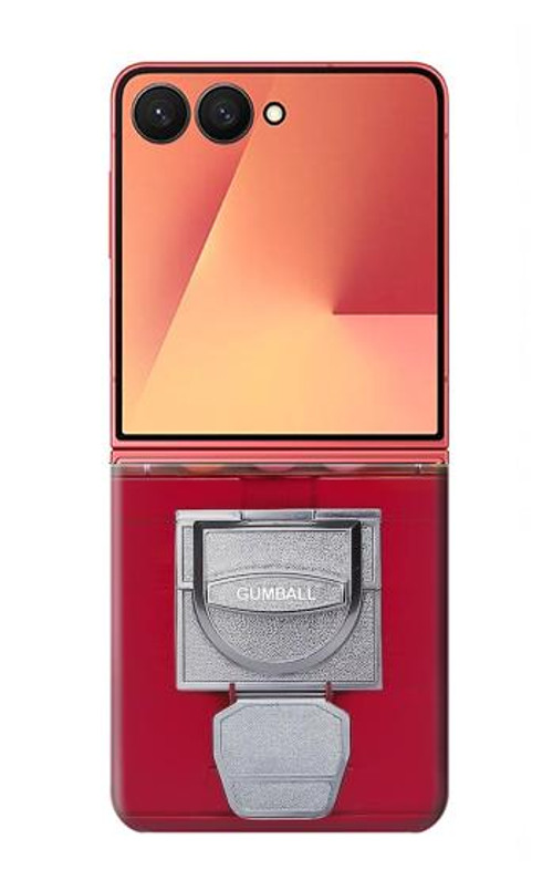 W3938 Gumball Capsule Game Graphic Case Cover Custodia e Flip Case per Samsung Galaxy Z Flip 7
