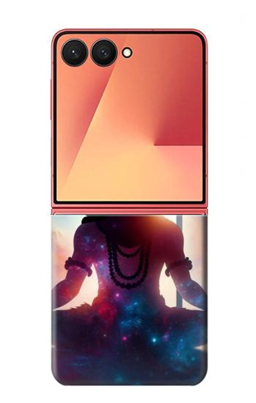 W3998 Lord Shiva Nebula Case Cover Custodia e Flip Case per Samsung Galaxy Z Flip 7
