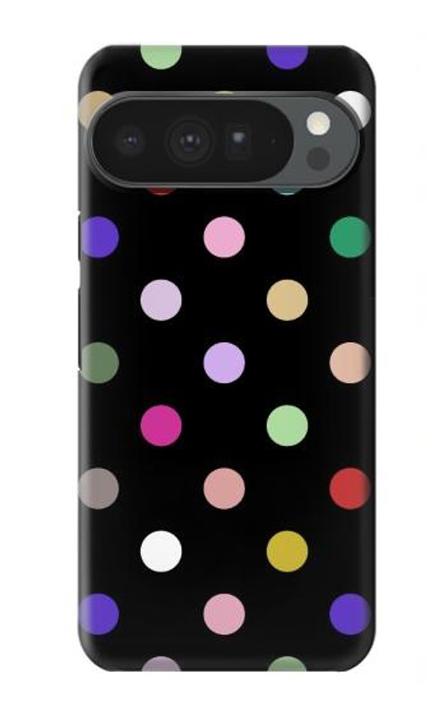W3532 Colorful Polka Dot Case Cover Custodia e Flip Case per Google Pixel 10 Pro XL