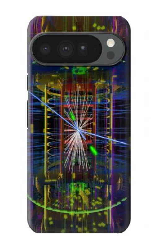 W3545 Quantum Particle Collision Case Cover Custodia e Flip Case per Google Pixel 10 Pro XL