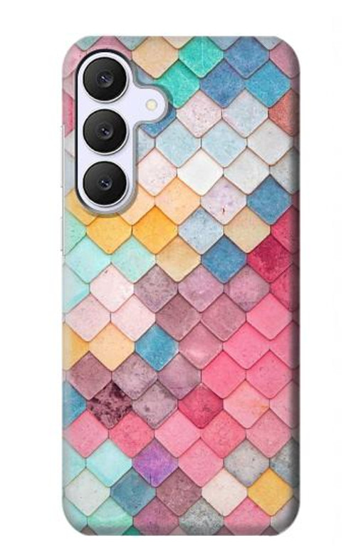 W2947 Candy Minimal Pastel Colors Case Cover Custodia e Flip Case per Samsung Galaxy S25 FE