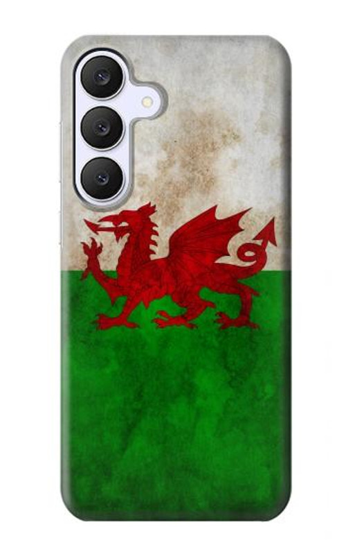 W2976 Wales Football Soccer Flag Case Cover Custodia e Flip Case per Samsung Galaxy S25 FE