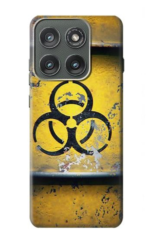 W3669 Biological Hazard Tank Graphic Case Cover Custodia e Flip Case per Motorola Edge (2025)