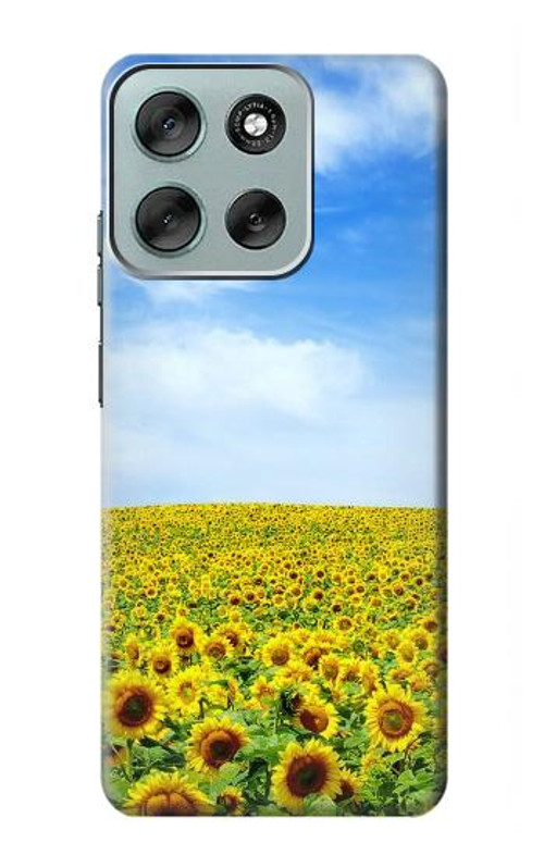 W0232 Sunflower Case Cover Custodia e Flip Case per Motorola Moto G56 W0232 Sunflower Case Cover Custodia e Flip Case per Motorola Moto G56