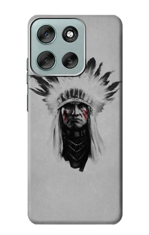 W0451 Indian Chief Case Cover Custodia e Flip Case per Motorola Moto G56 W0451 Indian Chief Case Cover Custodia e Flip Case per Motorola Moto G56