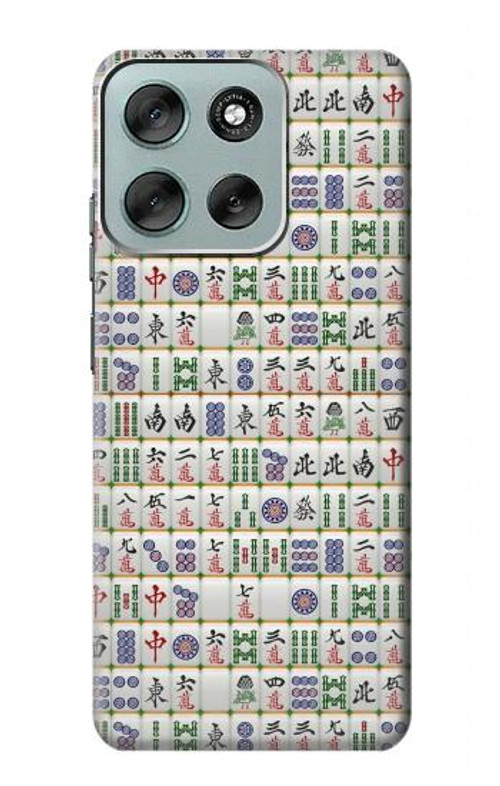 W1051 Mahjong Case Cover Custodia e Flip Case per Motorola Moto G56 W1051 Mahjong Case Cover Custodia e Flip Case per Motorola Moto G56