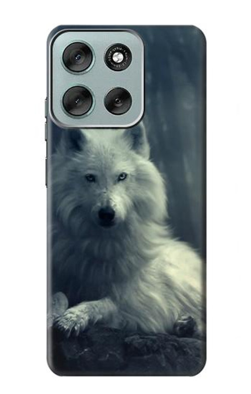 W1516 White Wolf Case Cover Custodia e Flip Case per Motorola Moto G56 W1516 White Wolf Case Cover Custodia e Flip Case per Motorola Moto G56