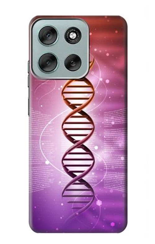 W2573 Dna Genetic Code Case Cover Custodia e Flip Case per Motorola Moto G56 W2573 Dna Genetic Code Case Cover Custodia e Flip Case per Motorola Moto G56