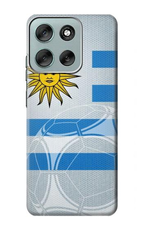 W2995 Uruguay Football Soccer Case Cover Custodia e Flip Case per Motorola Moto G56