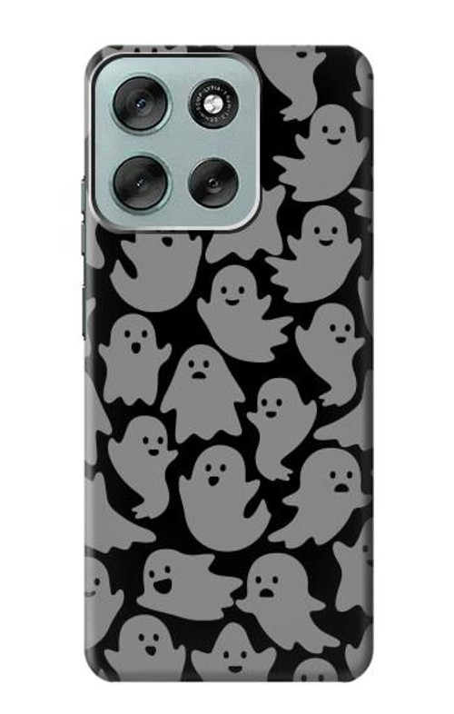 W3835 Cute Ghost Pattern Case Cover Custodia e Flip Case per Motorola Moto G56