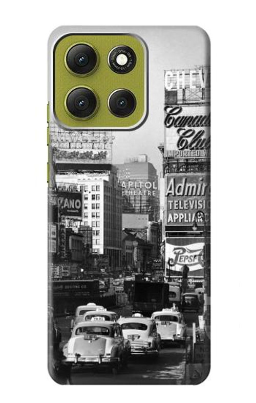 W0182 Old New York Vintage Case Cover Custodia e Flip Case per Motorola Moto G86 W0182 Old New York Vintage Case Cover Custodia e Flip Case per Motorola Moto G86