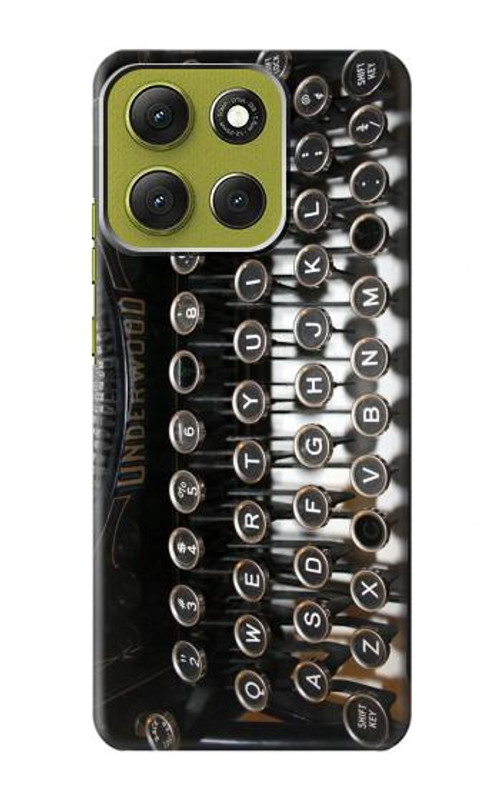 W0620 Typewriter Case Cover Custodia e Flip Case per Motorola Moto G86 W0620 Typewriter Case Cover Custodia e Flip Case per Motorola Moto G86