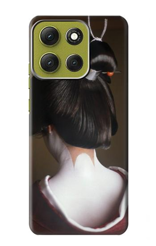 W1337 Japan Geisha Neck Case Cover Custodia e Flip Case per Motorola Moto G86 W1337 Japan Geisha Neck Case Cover Custodia e Flip Case per Motorola Moto G86