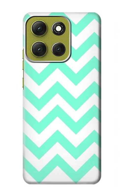 W1723 Mint Chevron Zigzag Case Cover Custodia e Flip Case per Motorola Moto G86 W1723 Mint Chevron Zigzag Case Cover Custodia e Flip Case per Motorola Moto G86