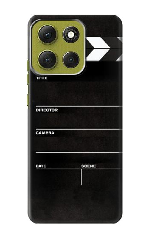 W2479 Director Clapboard Case Cover Custodia e Flip Case per Motorola Moto G86 W2479 Director Clapboard Case Cover Custodia e Flip Case per Motorola Moto G86