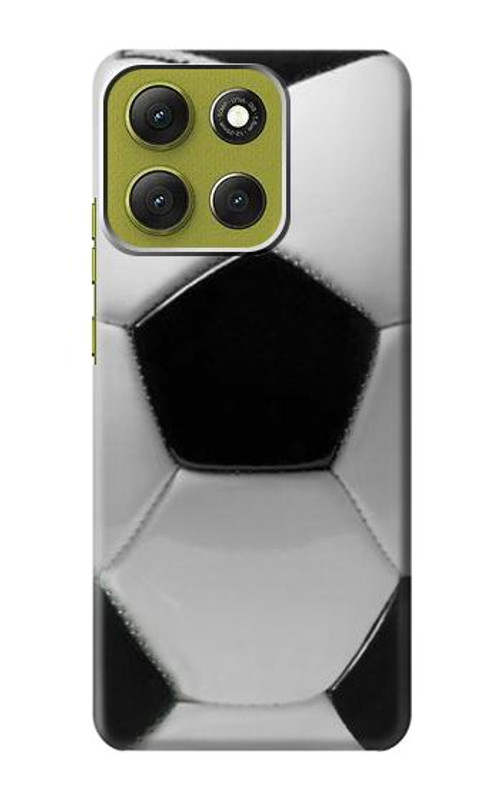W2964 Football Soccer Ball Case Cover Custodia e Flip Case per Motorola Moto G86