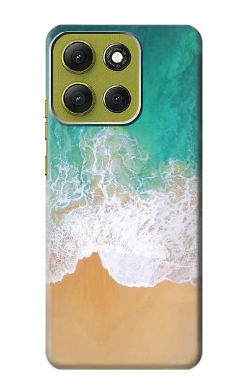 W3150 Sea Beach Case Cover Custodia e Flip Case per Motorola Moto G86