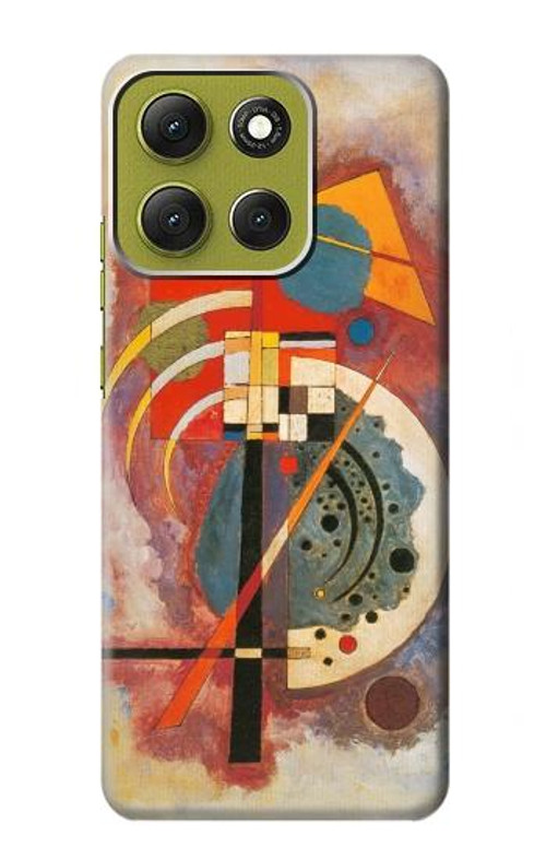 W3337 Wassily Kandinsky Hommage a Grohmann Case Cover Custodia e Flip Case per Motorola Moto G86