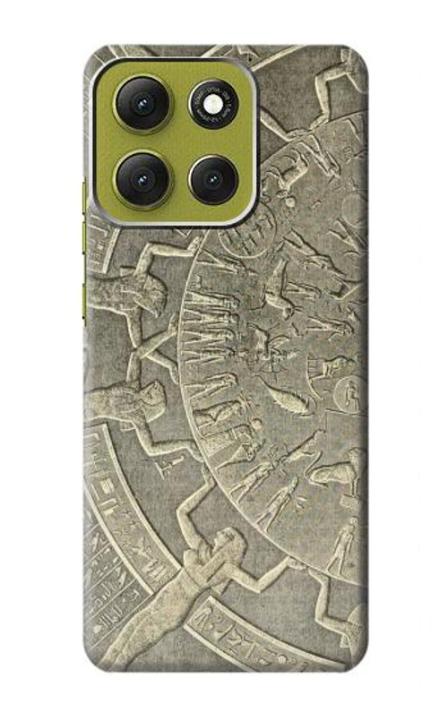 W3396 Dendera Zodiac Ancient Egypt Case Cover Custodia e Flip Case per Motorola Moto G86