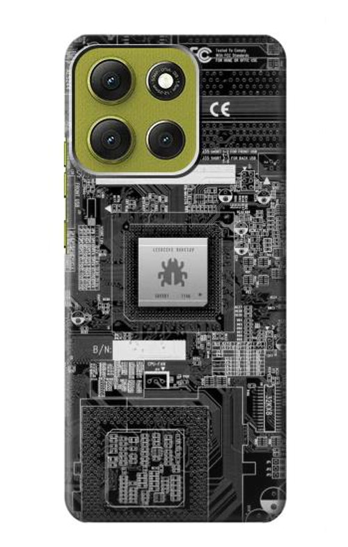 W3434 Bug Circuit Board Graphic Case Cover Custodia e Flip Case per Motorola Moto G86