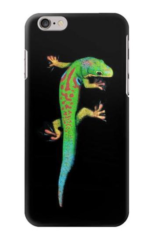 W0125 Green Madagascan Gecko Case Cover Custodia e Flip Case per iPhone 6 Plus, 6S Plus