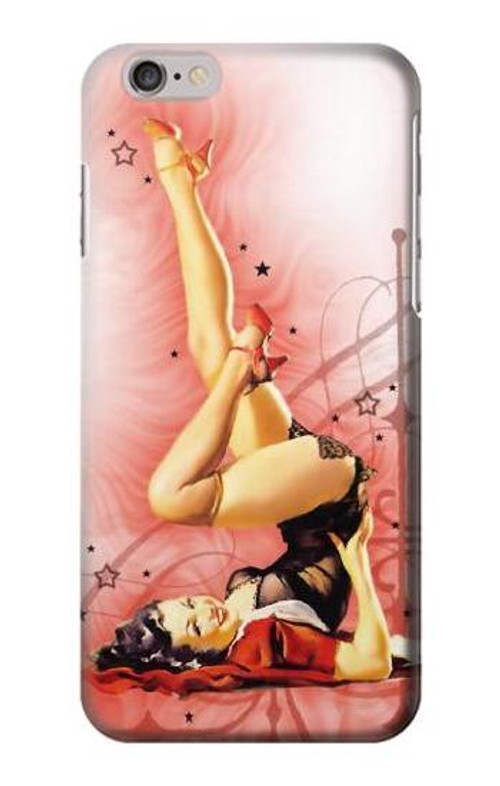 W1669 Pinup Girl Vintage Case Cover Custodia e Flip Case per iPhone 6 Plus, 6S Plus