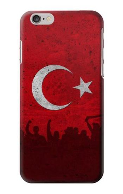 W2991 Turkey Football Soccer Euro 2016 Case Cover Custodia e Flip Case per iPhone 6 Plus, 6S Plus