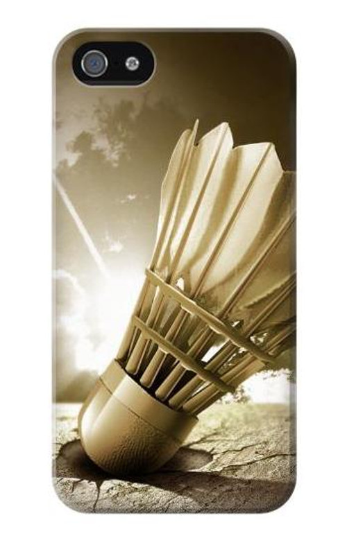 W0979 Badminton Sport Art Case Cover Custodia e Flip Case per iPhone 5 5S SE