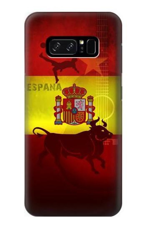 W2984 Spain Football Soccer Euro 2016 Case Cover Custodia e Flip Case per Note 8 Samsung Galaxy Note8
