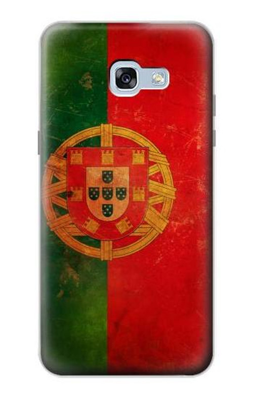 W2973 Portugal Football Soccer Euro 2016 Case Cover Custodia e Flip Case per Samsung Galaxy A5 (2017)