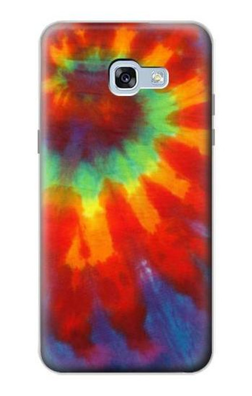 W2985 Colorful Tie Dye Texture Case Cover Custodia e Flip Case per Samsung Galaxy A5 (2017)