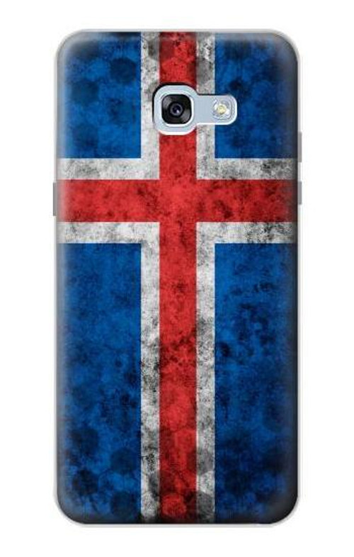 W3000 Iceland Football Soccer Euro 2016 Case Cover Custodia e Flip Case per Samsung Galaxy A5 (2017)