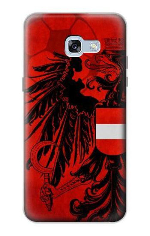 W3004 Austria Football Soccer Euro 2016 Case Cover Custodia e Flip Case per Samsung Galaxy A5 (2017)
