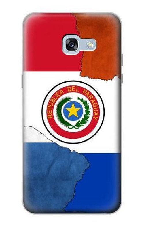 W3017 Paraguay Flag Case Cover Custodia e Flip Case per Samsung Galaxy A5 (2017)