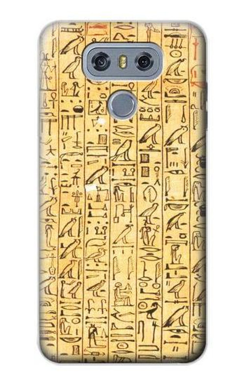 W1625 Egyptian Coffin Texts Case Cover Custodia e Flip Case per LG G6