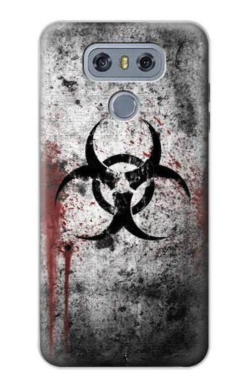 W2440 Biohazards Biological Hazard Case Cover Custodia e Flip Case per LG G6