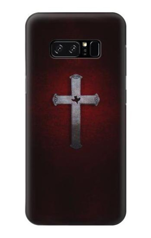 W3160 Christian Cross Case Cover Custodia e Flip Case per Note 8 Samsung Galaxy Note8