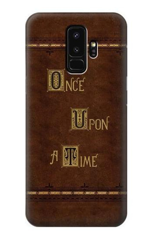 W2643 Once Upon A Time Book Case Cover Custodia e Flip Case per Samsung Galaxy S9 Plus