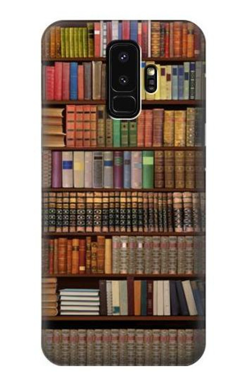 W3154 Bookshelf Case Cover Custodia e Flip Case per Samsung Galaxy S9 Plus