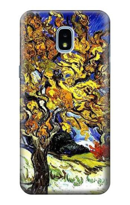 W0902 Mulberry Tree Van Gogh Case Cover Custodia e Flip Case per Samsung Galaxy J3 (2018), J3 Star, J3 V 3rd Gen, J3 Orbit, J3 Achieve, Express Prime 3, Amp Prime 3