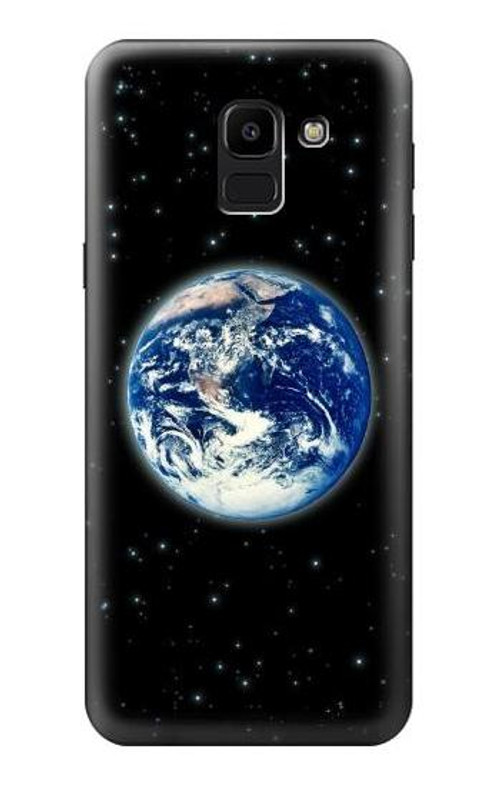 W2266 Earth Planet Space Star nebula Case Cover Custodia e Flip Case per Samsung Galaxy J6 (2018)