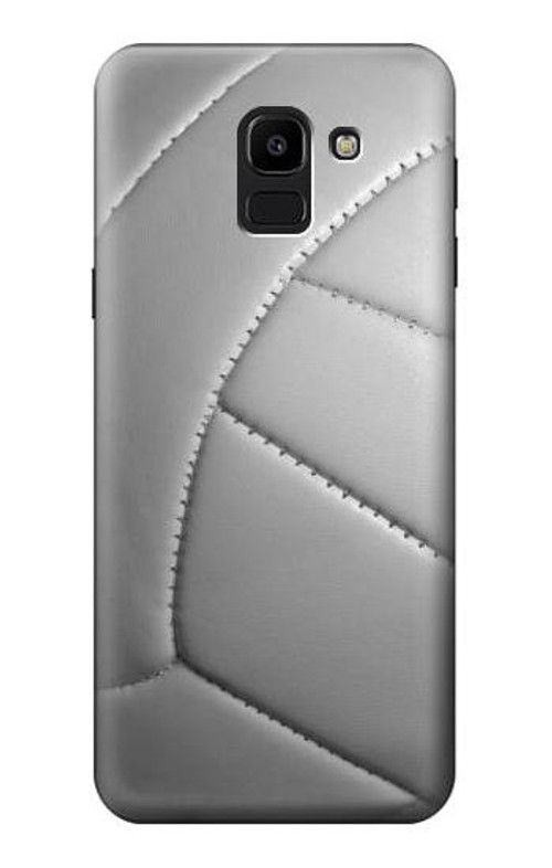 W2530 Volleyball Ball Case Cover Custodia e Flip Case per Samsung Galaxy J6 (2018)