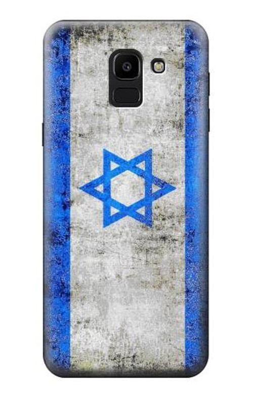 W2614 Israel Old Flag Case Cover Custodia e Flip Case per Samsung Galaxy J6 (2018)