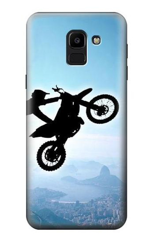 W2675 Extreme Freestyle Motocross Case Cover Custodia e Flip Case per Samsung Galaxy J6 (2018)
